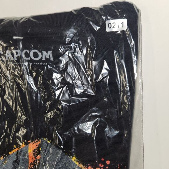Street Fighter 6 Grafitti Logo Men's T Shirt Capcom Playstation Video Game MED - Picture 7 of 7
